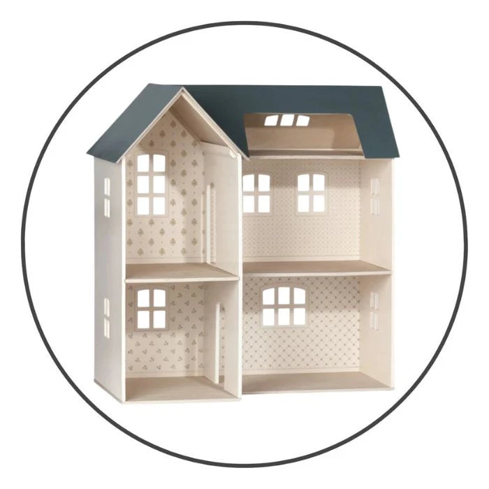 Maison de Poupée en Bois