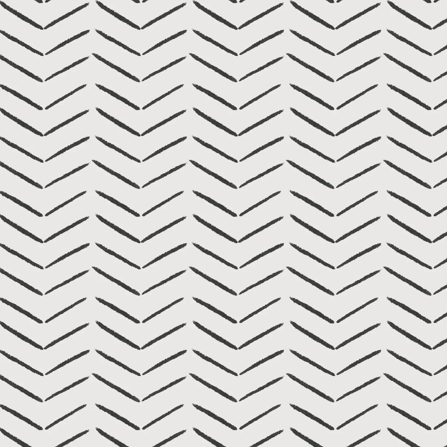 MUNKS & ME - Papier Peint Chambre Enfant à Motif Répété - À Chevrons | Charbon