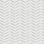 MUNKS & ME - Papier Peint Chambre Enfant à Motif Répété - À Chevrons | Bleu