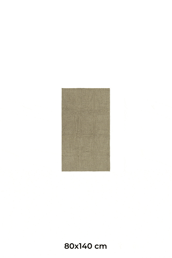 LORENA CANALS - Tapis De Couloir En Laine Brume 80 x 230 Cm