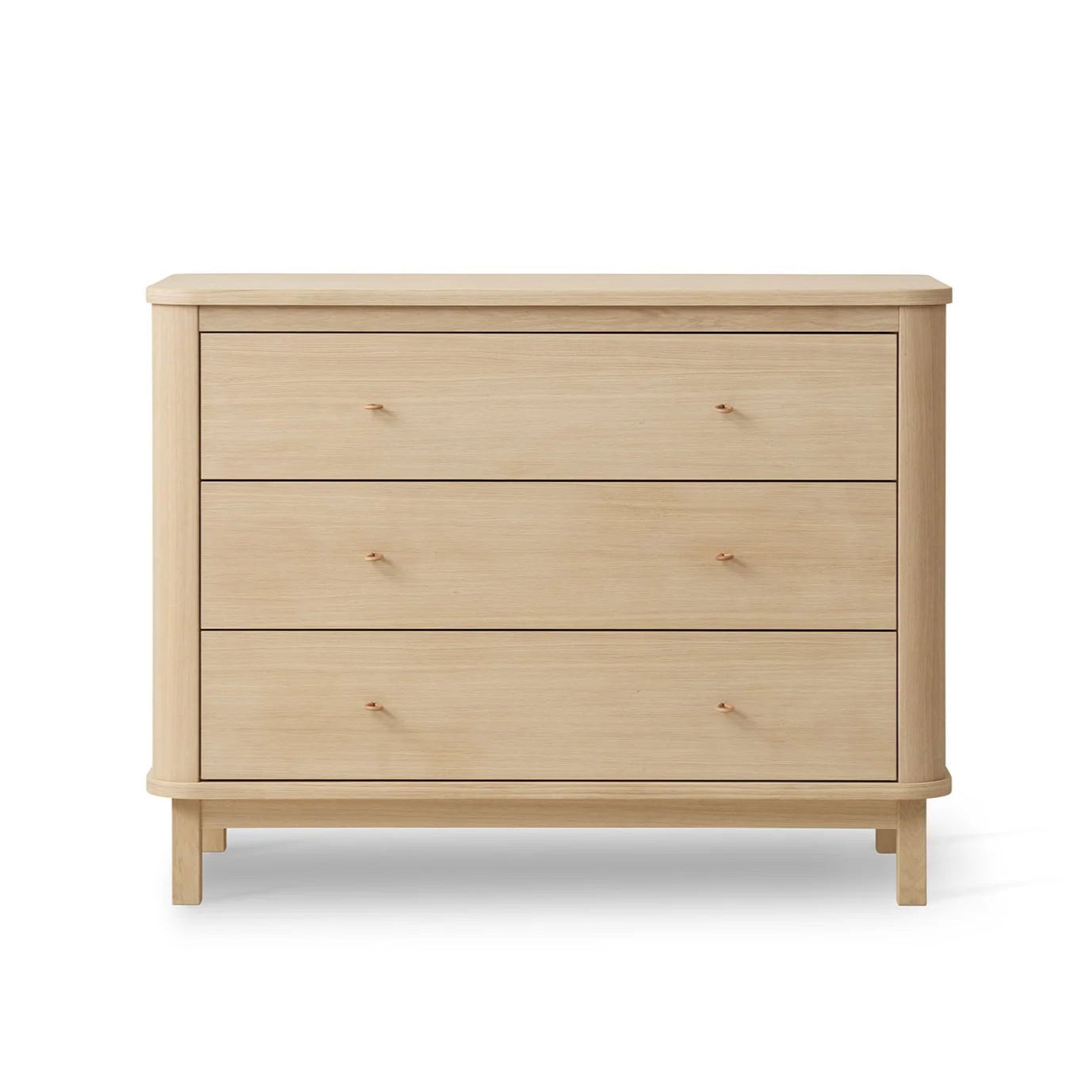 OLIVER FURNITURE - Commode 3 Tiroirs Wood, Chêne