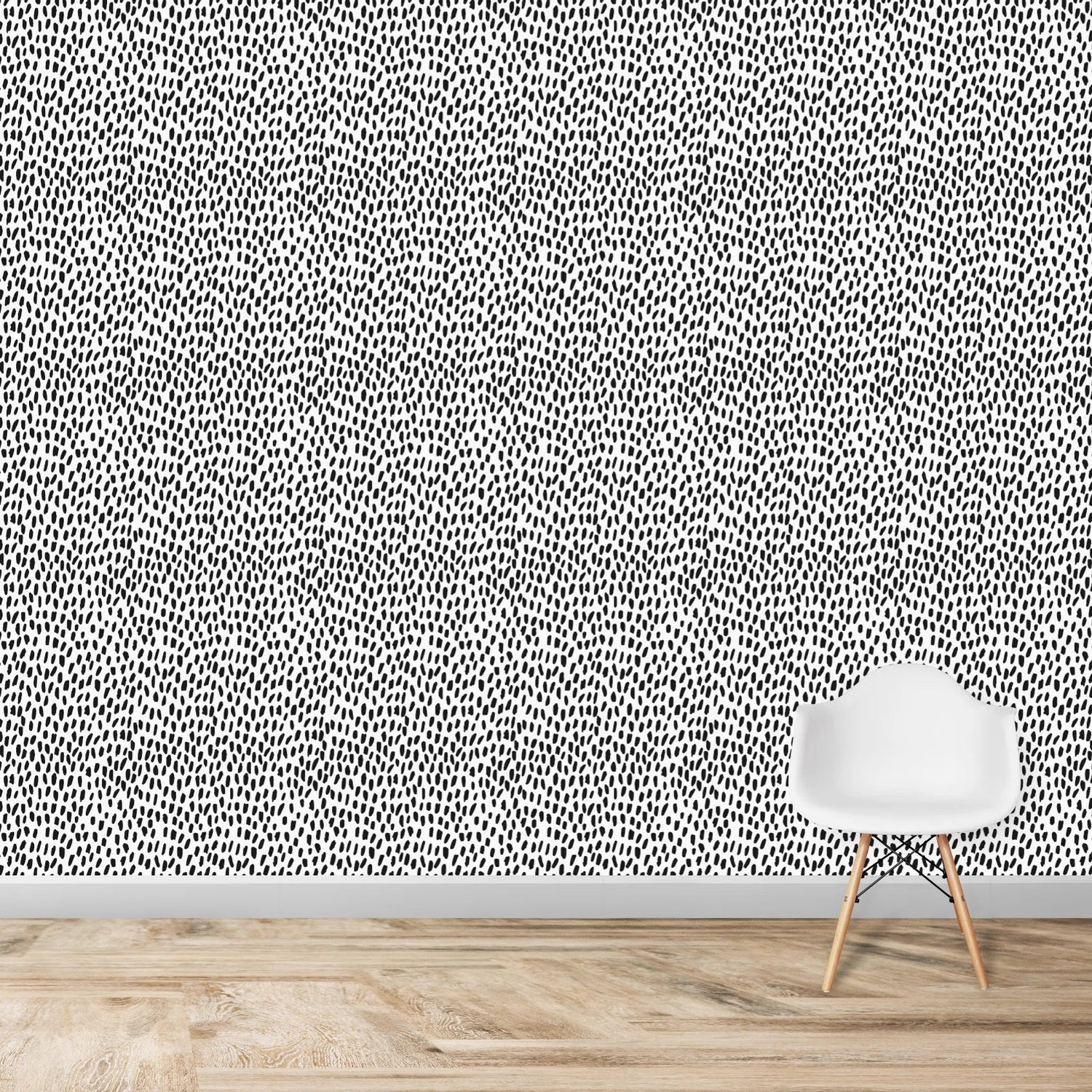 MUNKS & ME - Papier Peint Chambre Enfant à Motif Répété - Abstrait À Mini Points