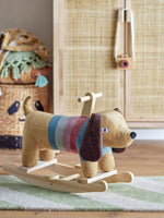 BLOOMINGVILLE MINI - Charlie Jouet à Bascule, Chien, Marron