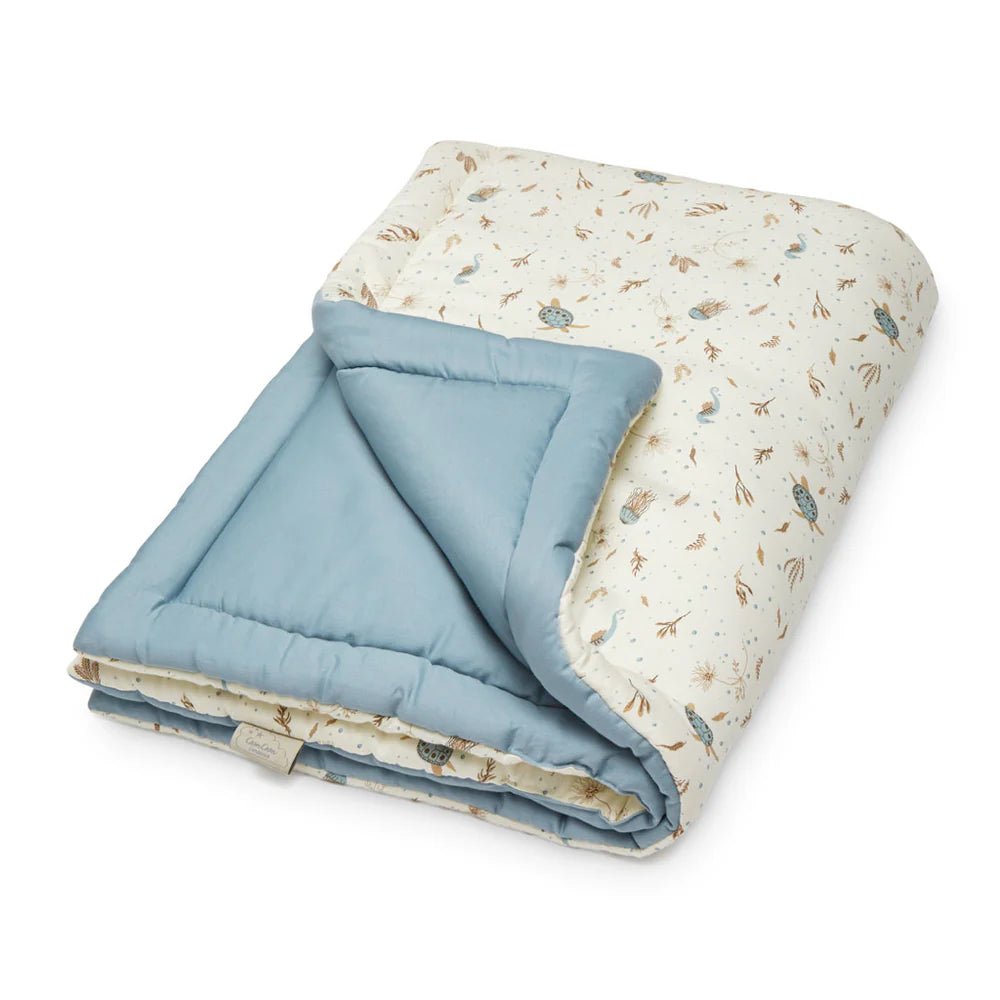 CAM CAM - Couverture Douce - Ocs - Sea Garden