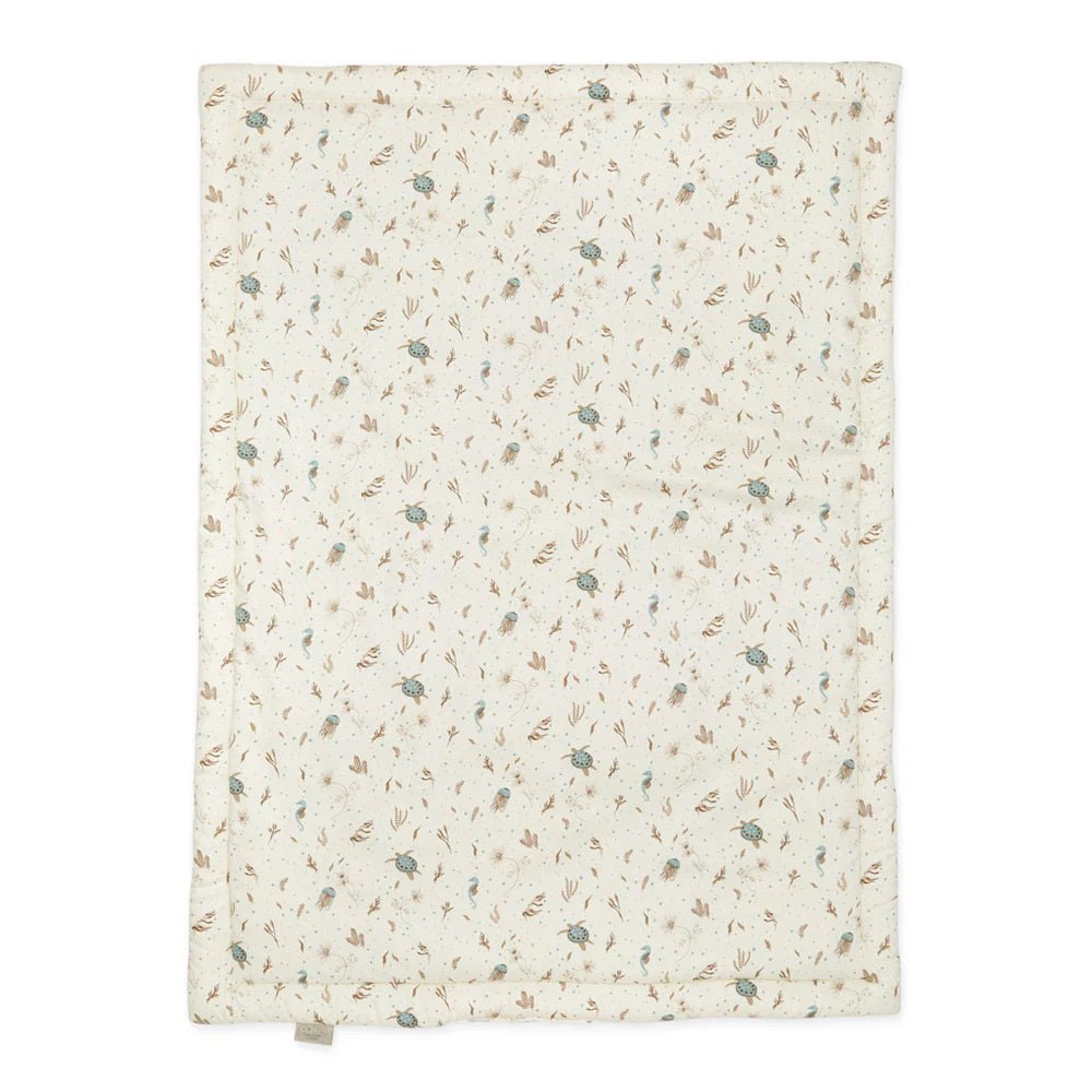 CAM CAM - Couverture Douce - Ocs - Sea Garden