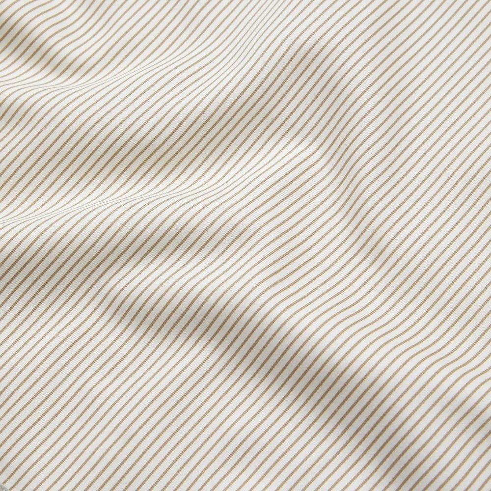 CAM CAM - Literie, Junior, 100 x 140 Cm - Gots Classic Rayures Camel