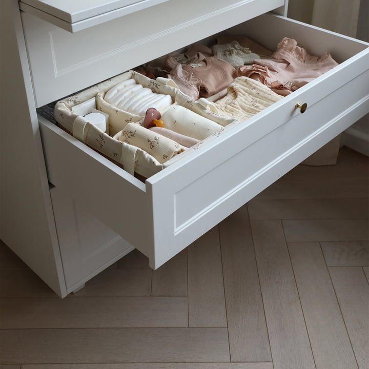 CAM CAM - Table À Langer Luca, Fsc Mixte - Blanc