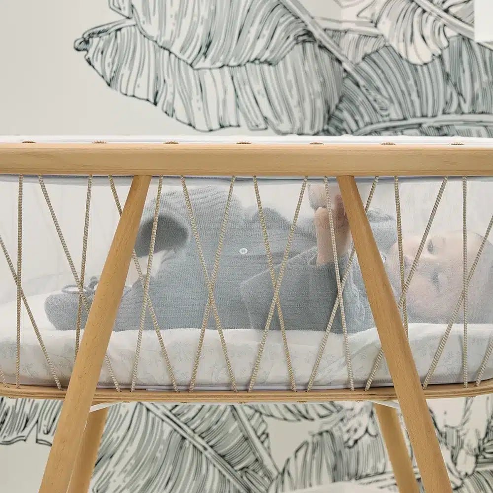 CHARLIE CRANE - Berceau Kumi / Cocon Mesh / Lacets Desert / Matelas Mousse