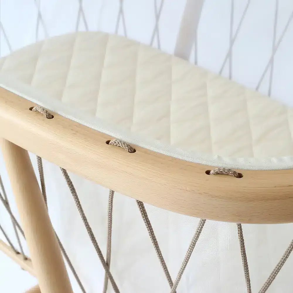 CHARLIE CRANE - Berceau Kumi / Cocon Mesh / Lacets Hazelnut / Matelas Mousse