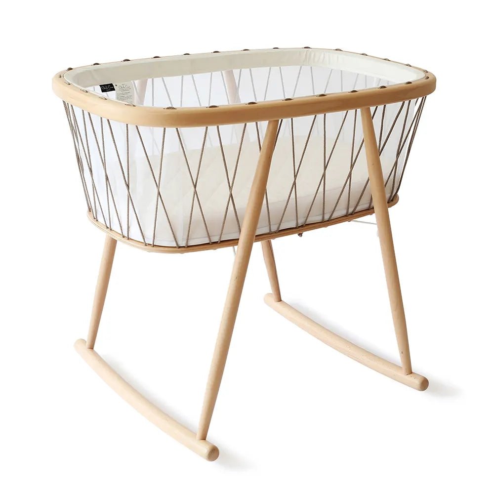 CHARLIE CRANE - Berceau Kumi / Cocon Mesh / Lacets Hazelnut / Matelas Mousse