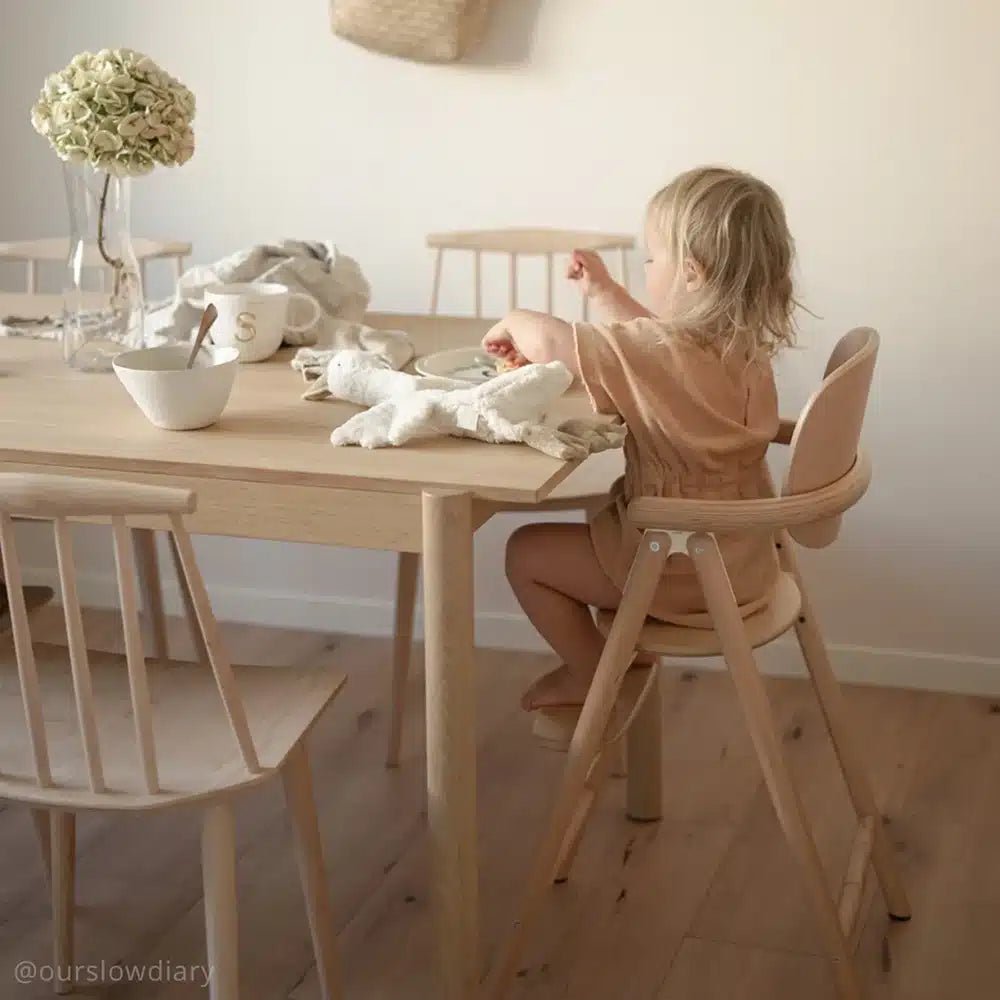 CHARLIE CRANE - Chaise Haute Évolutive Bébé En Bois TOBO