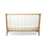 CHARLIE CRANE - Lit KIMI 120 Avec Matelas Coco Naturel + Surmatelas + Lacets Lichen