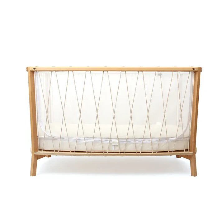 CHARLIE CRANE - Lit Kimi 120 Avec Matelas En Mousse + Surmatelas + Lacets Desert
