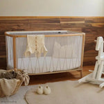 CHARLIE CRANE - Lit Kimi 120 Avec Matelas En Mousse + Surmatelas + Lacets Desert