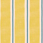 DEKORNIK - Papier Peint Pour Enfants Bleu Jaune À Rayures