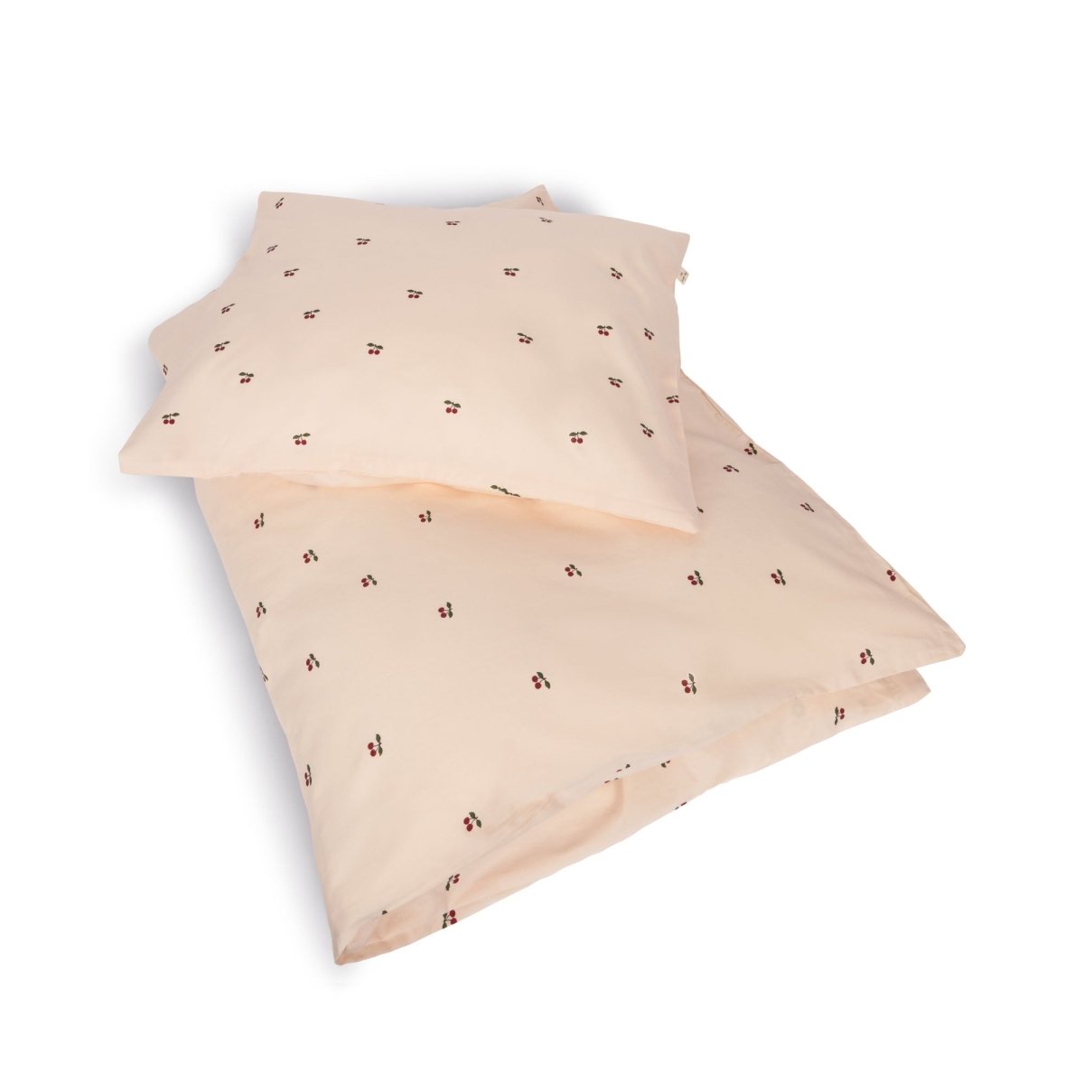 KONGES SLØJD - Parure de Lit Pour Lit Simple 140x200 - Cerise
