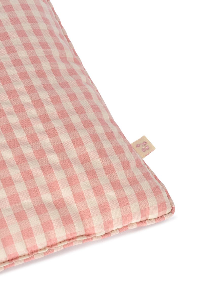 KONGES SLØJD - Literie De Poupée - Carreaux Rose Poudre