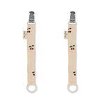 KONGES SLØJD - Lot De 2 Attaches - Tétines - Cerise