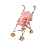 KONGES SLØJD - Poussette Canne Pour Poupée - Rose Dentelle