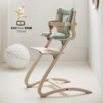 LEANDER - Chaise Haute Sans Arceau, Classic, Cérusé