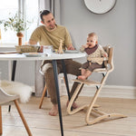 LEANDER - Chaise Haute Sans Arceau, Classic, Cérusé