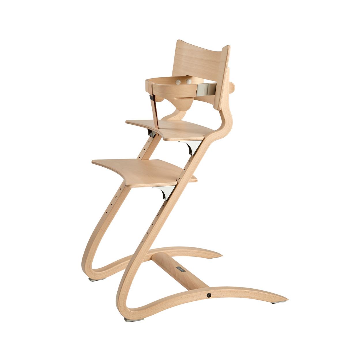 LEANDER - Chaise Haute Sans Arceau, Classic, Cérusé