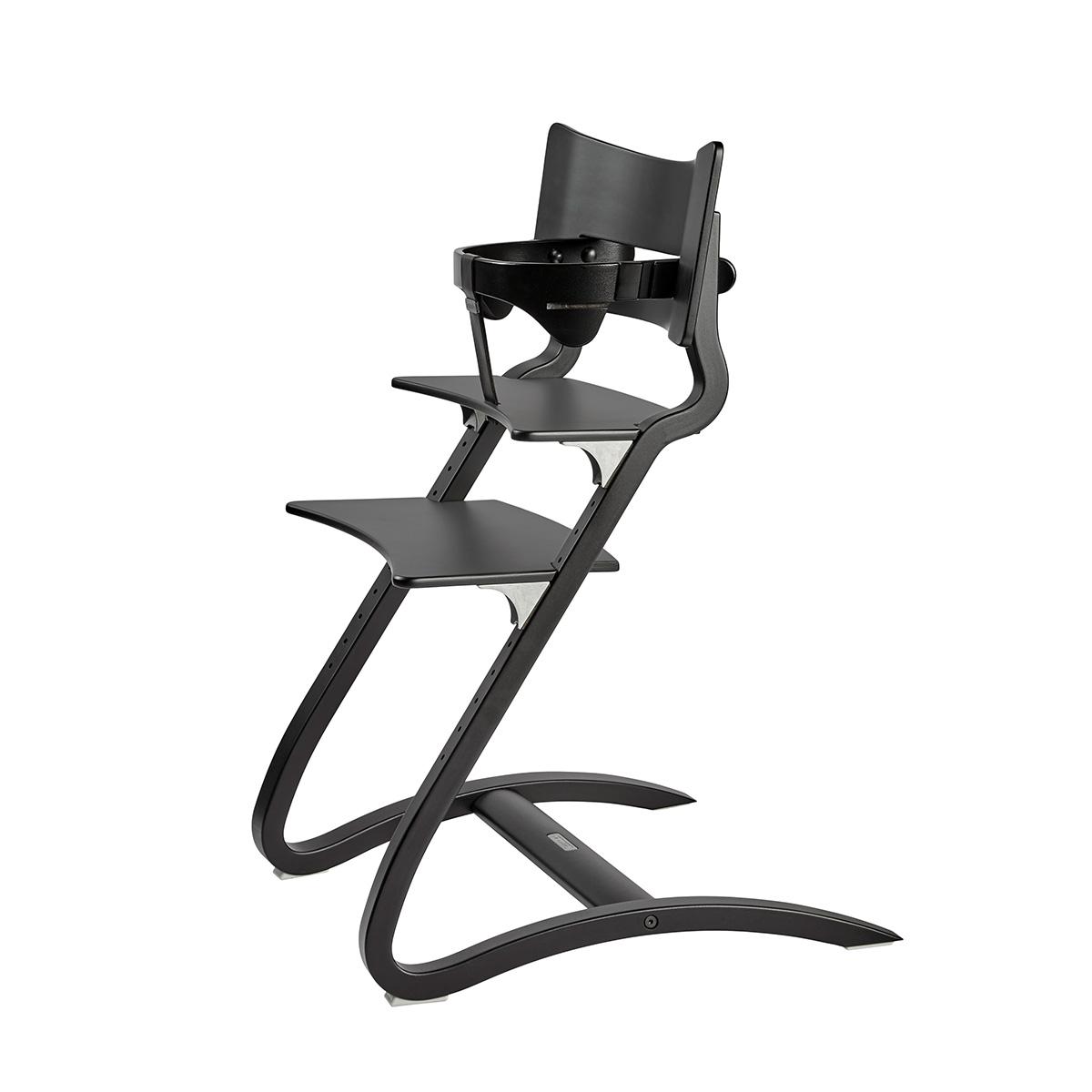 LEANDER - Chaise Haute Sans Arceau, Classic, Noir