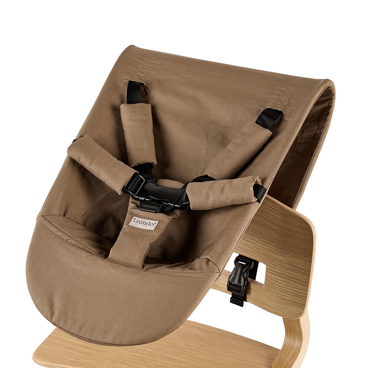 LEANDER - Chaise Haute Sans Arceau Leander Louie™ Cappuccino