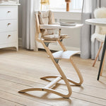 LEANDER - Chaise haute sans arceau Leander Louie™ Chêne