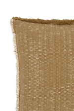 LORENA CANALS - Coussin Carré Tissé Main Ocre