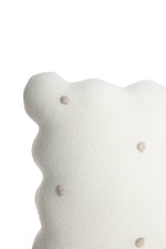 LORENA CANALS - Coussin Tricoté Biscuit Ivoire