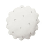 LORENA CANALS - Coussin Tricoté Rond Biscuit Ivoire