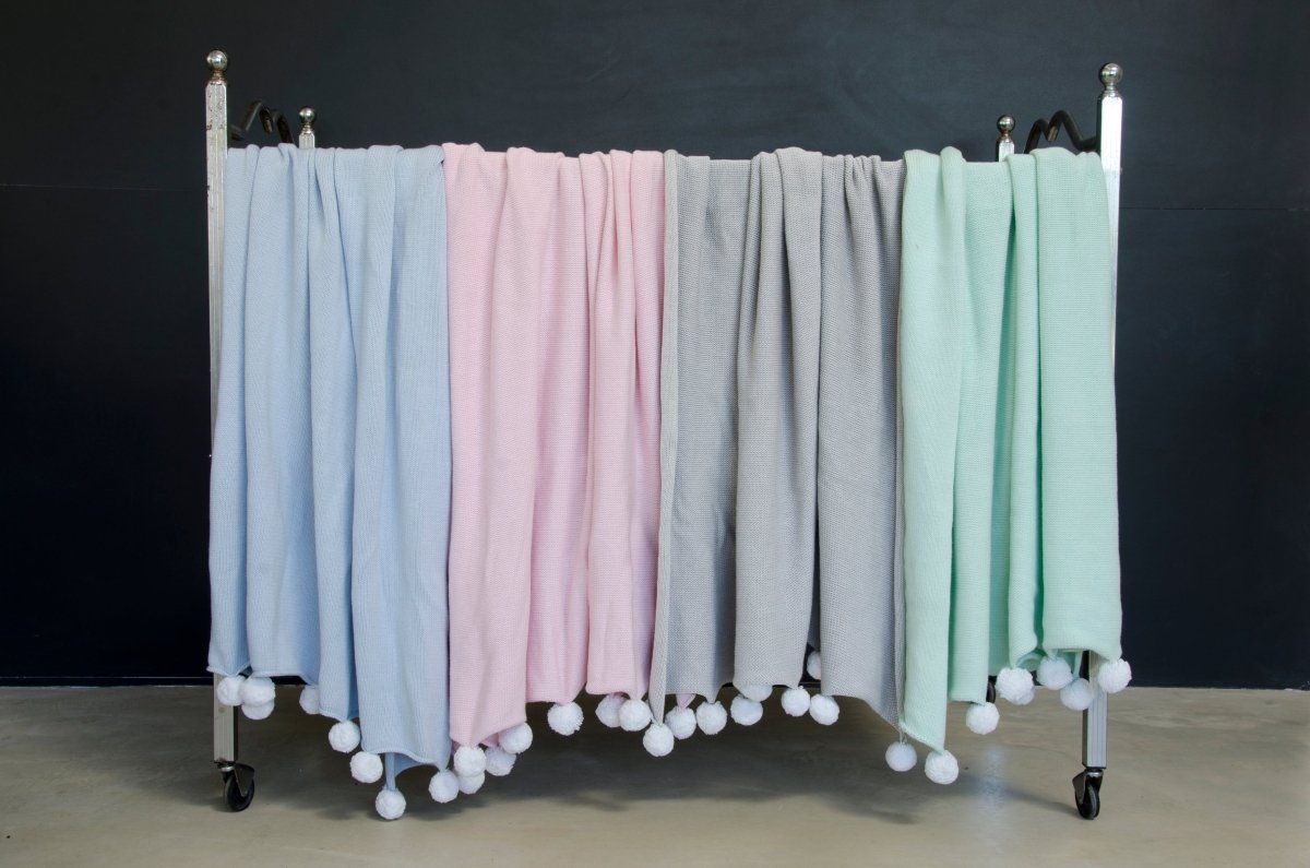 LORENA CANALS - Couverture Bébé Bubbly Soft Pink