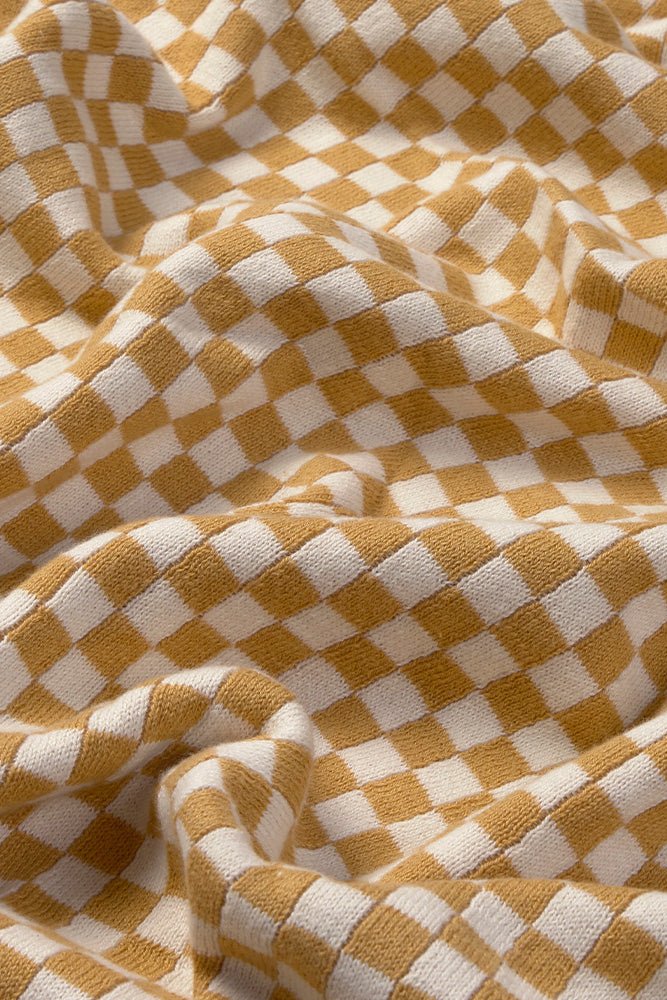 LORENA CANALS - Couverture Tricoté - Carrelage Miel
