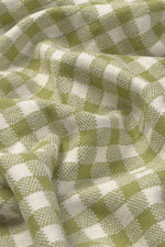 LORENA CANALS - Couverture Tricotée Vichy Matcha
