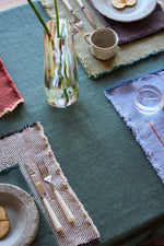 LORENA CANALS - Nappe Vertical Duck Green 170 X 250 Cm
