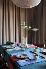 LORENA CANALS - Nappe Vertical Duck Green 170 X 250 Cm