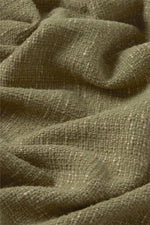 LORENA CANALS - Plaid Tissé Main Kaki 130 X 180 Cm