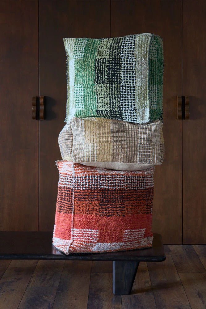 LORENA CANALS - Pouf City Réversible Monstera