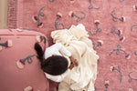 LORENA CANALS - Pouf Rose Cendrée Du Jardin Anglais