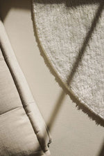 LORENA CANALS - Tapis À Laine Rond Naturel Ø 240 Cm