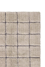 LORENA CANALS - Tapis De Passage En Laine Mosaic Grès 80 X 230 Cm