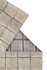 LORENA CANALS - Tapis De Passage En Laine Mosaic Grès 80 X 230 Cm