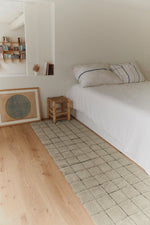 LORENA CANALS - Tapis De Passage En Laine Mosaic Grès 80 X 230 Cm