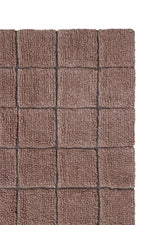 LORENA CANALS - Tapis De Passage En Laine Mosaic Quartz 80 X 230 Cm