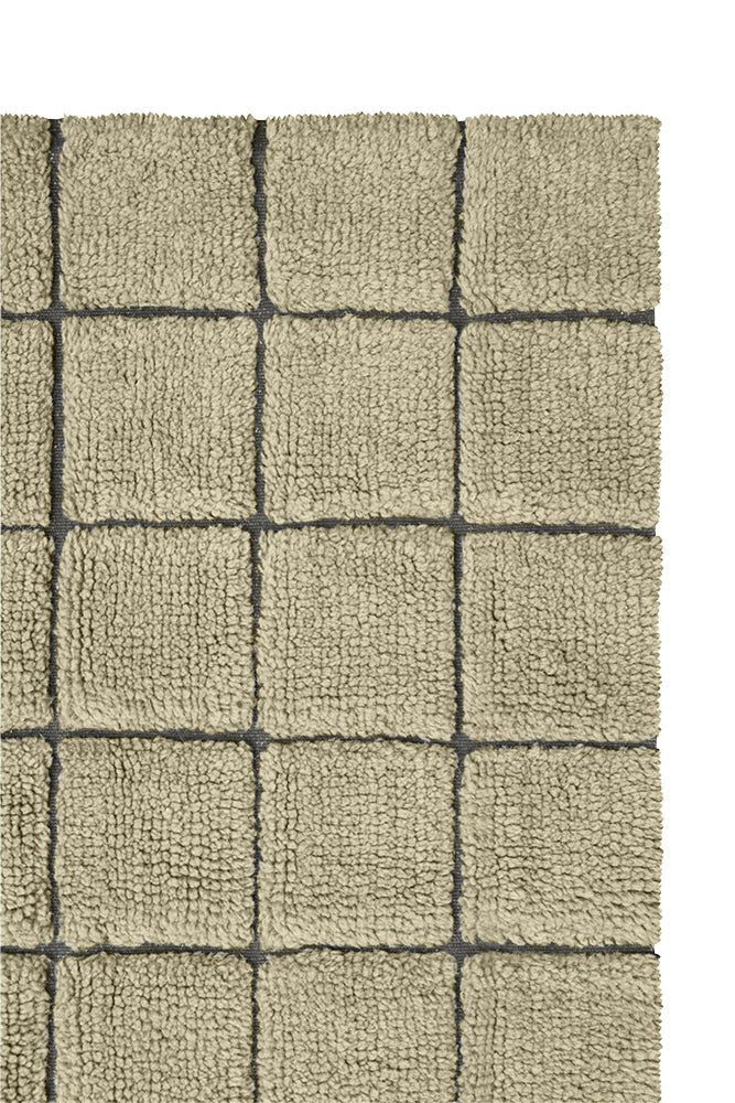 LORENA CANALS - Tapis De Passage En Laine Mosaïque Moss 80 X 230 Cm