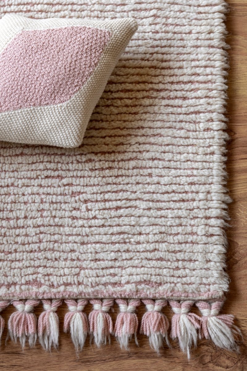 LORENA CANALS - Tapis En Laine Koa Rose 80 X 140 cm