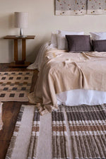 LORENA CANALS - Tapis Handloom Columns Natural 140 X 200 Cm