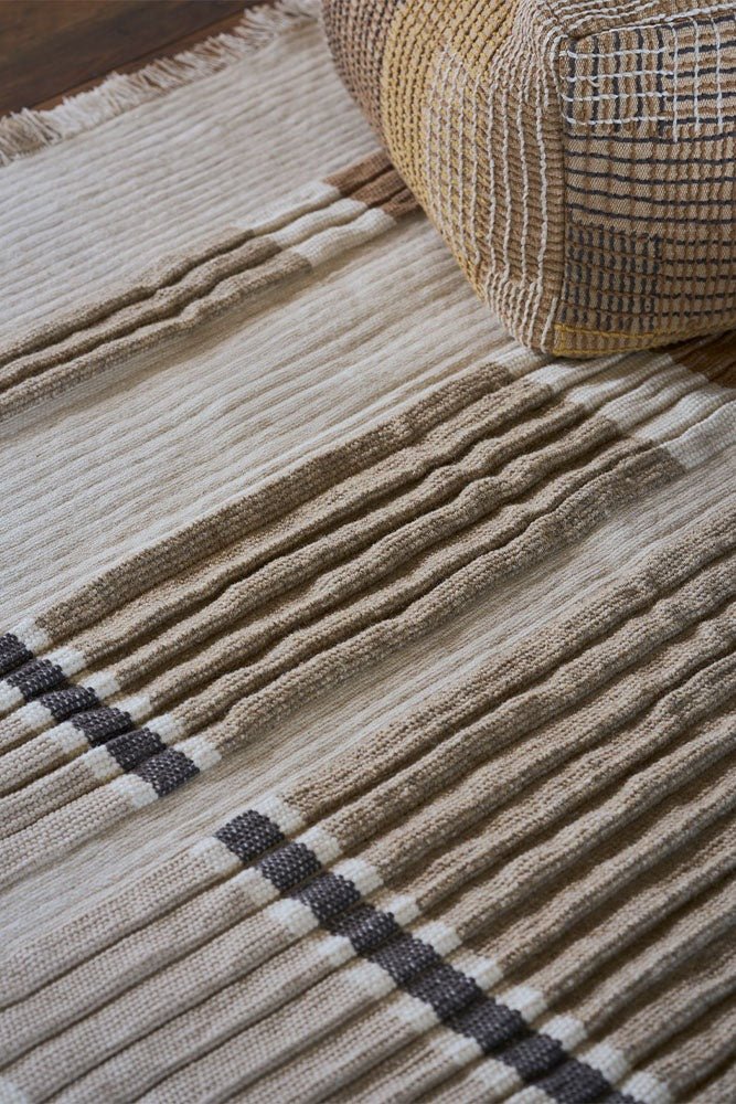 LORENA CANALS - Tapis Handloom Columns Natural 170 X 240 Cm