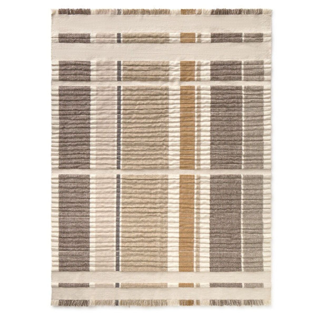 LORENA CANALS - Tapis Handloom Columns Natural 300 X 400 Cm
